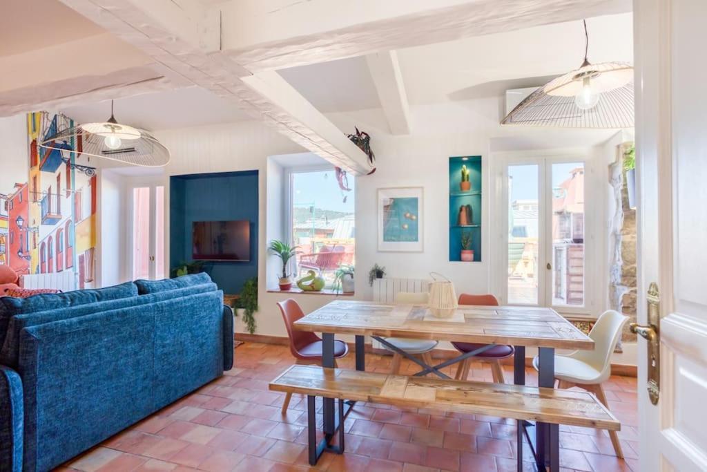 #48 Suite Jean Top Floor Terrace 5Min Walk Sea Ac Nice Exterior photo